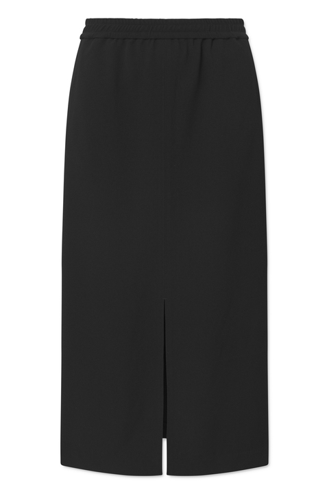 RUE DE TOKYO PIXIE HEAVY CREPE SKIRT BLACK